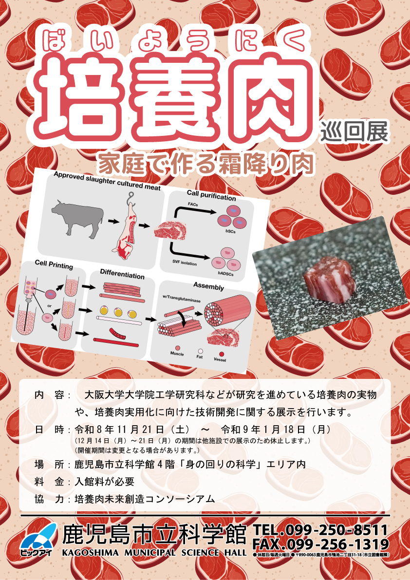 培養肉巡回展